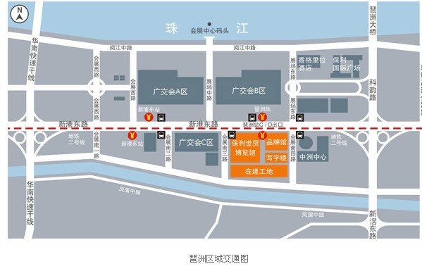 保利世貿(mào)博覽館交通圖
